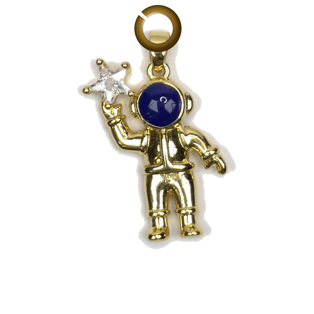 Astronaut Charm charm with jump ring