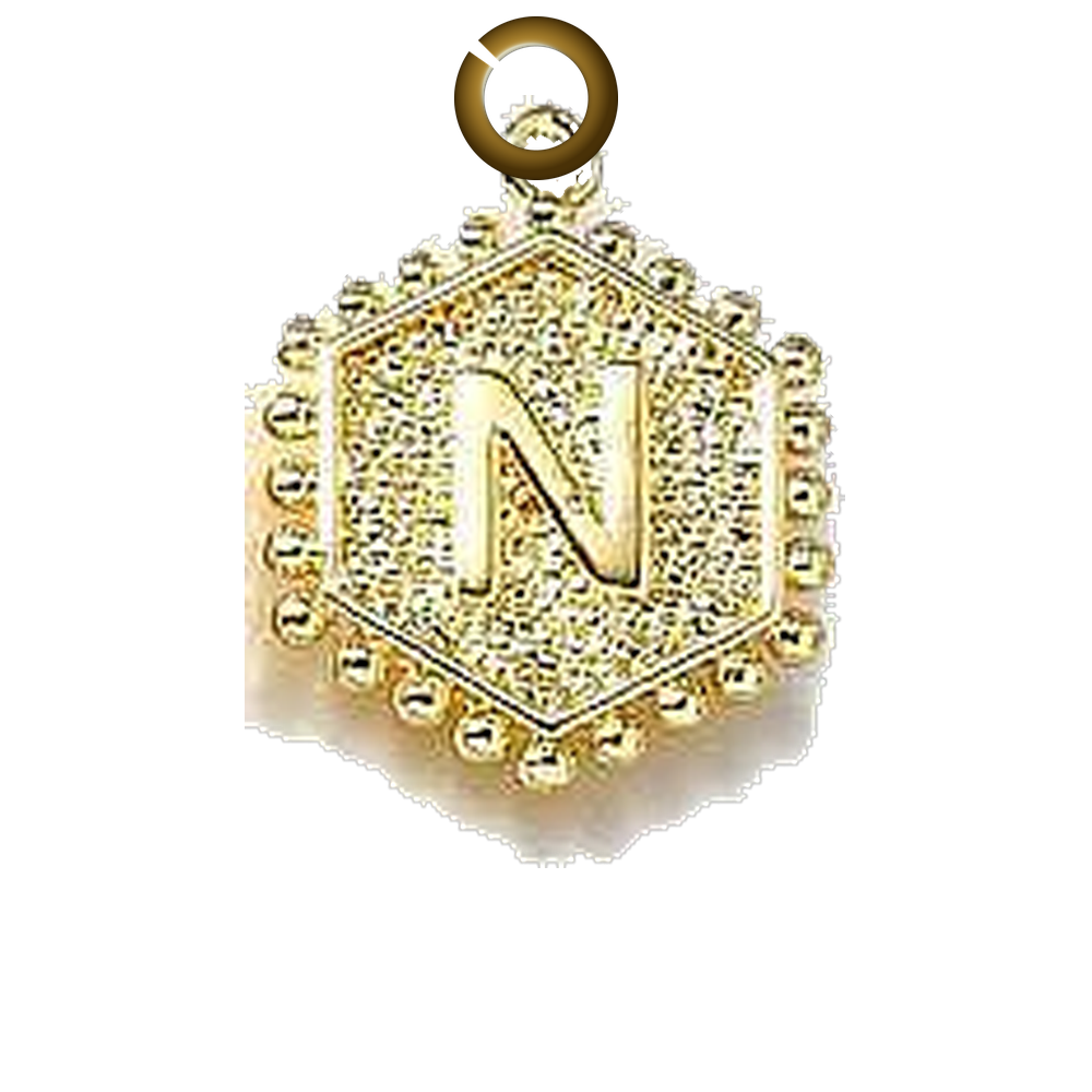 ENS-LTR001-N charm with jump ring