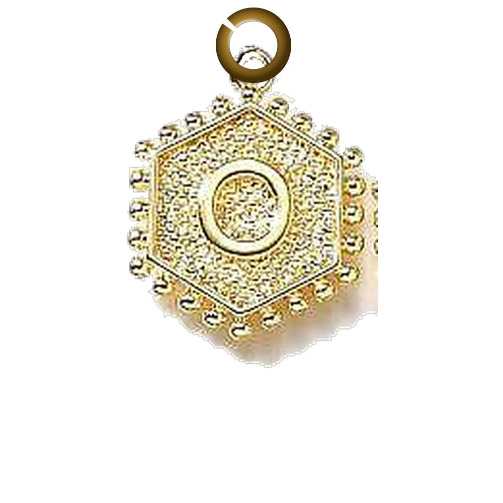 ENS-LTR001-O charm with jump ring