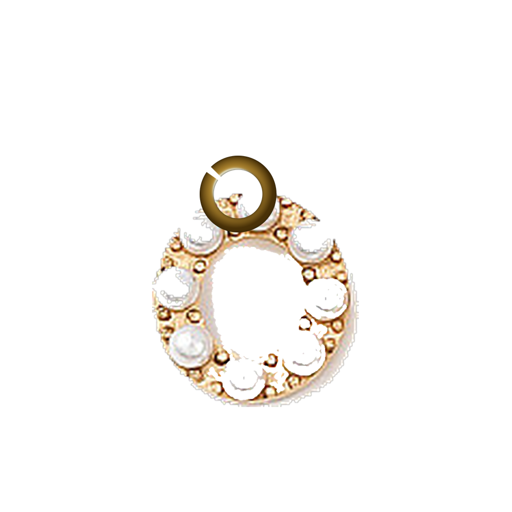ENS-LTR003-O charm with jump ring