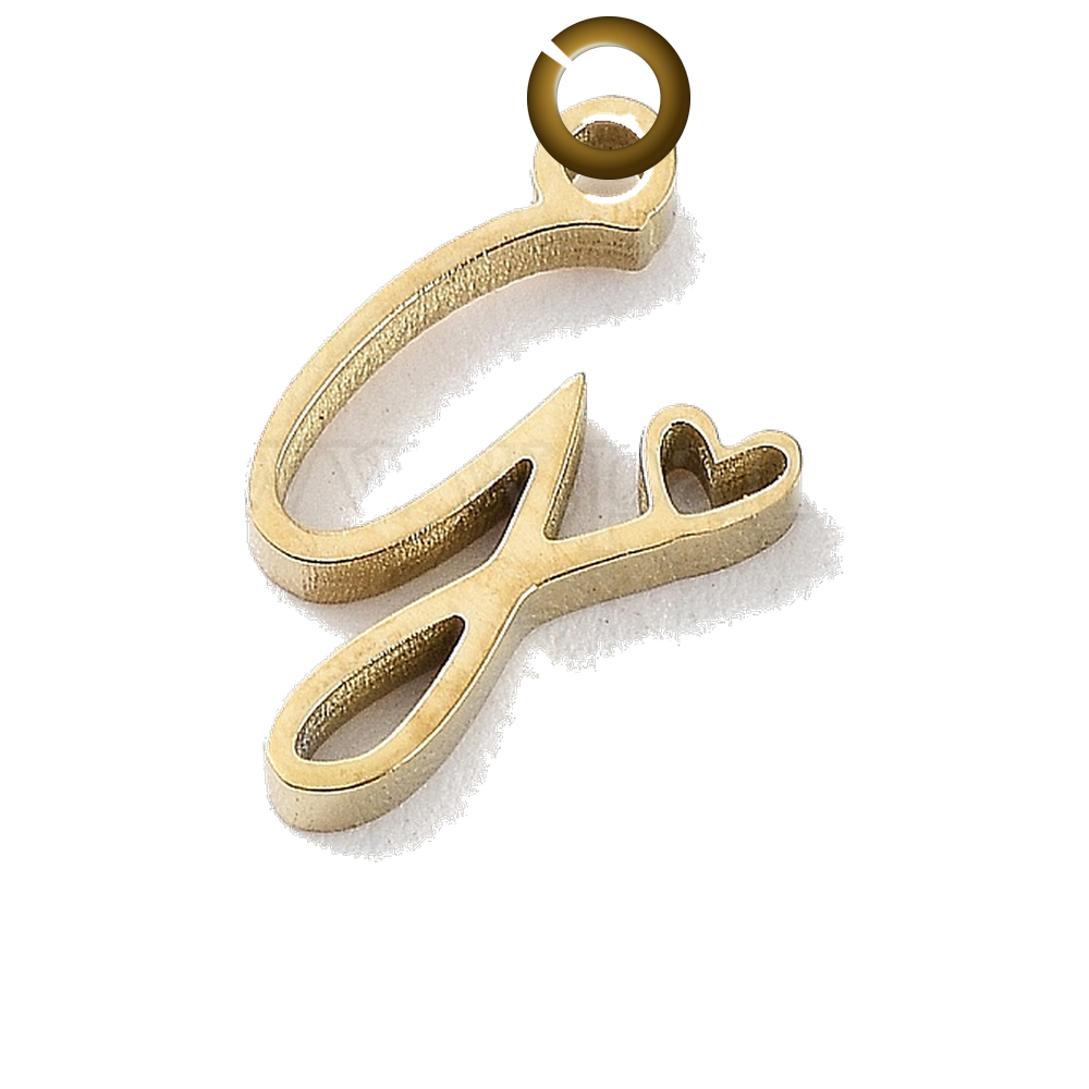 ENS-LTR012-G charm with jump ring