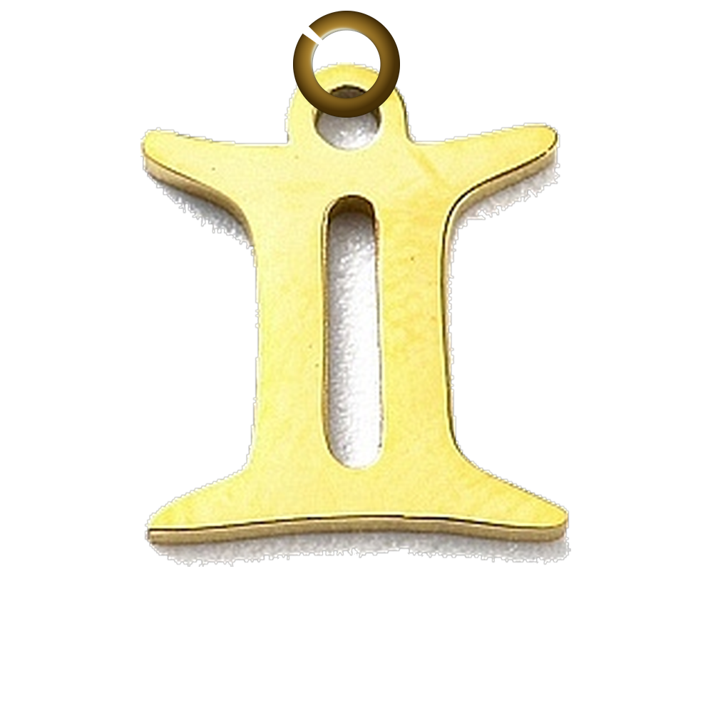 ENS-SYM003-GEM charm with jump ring