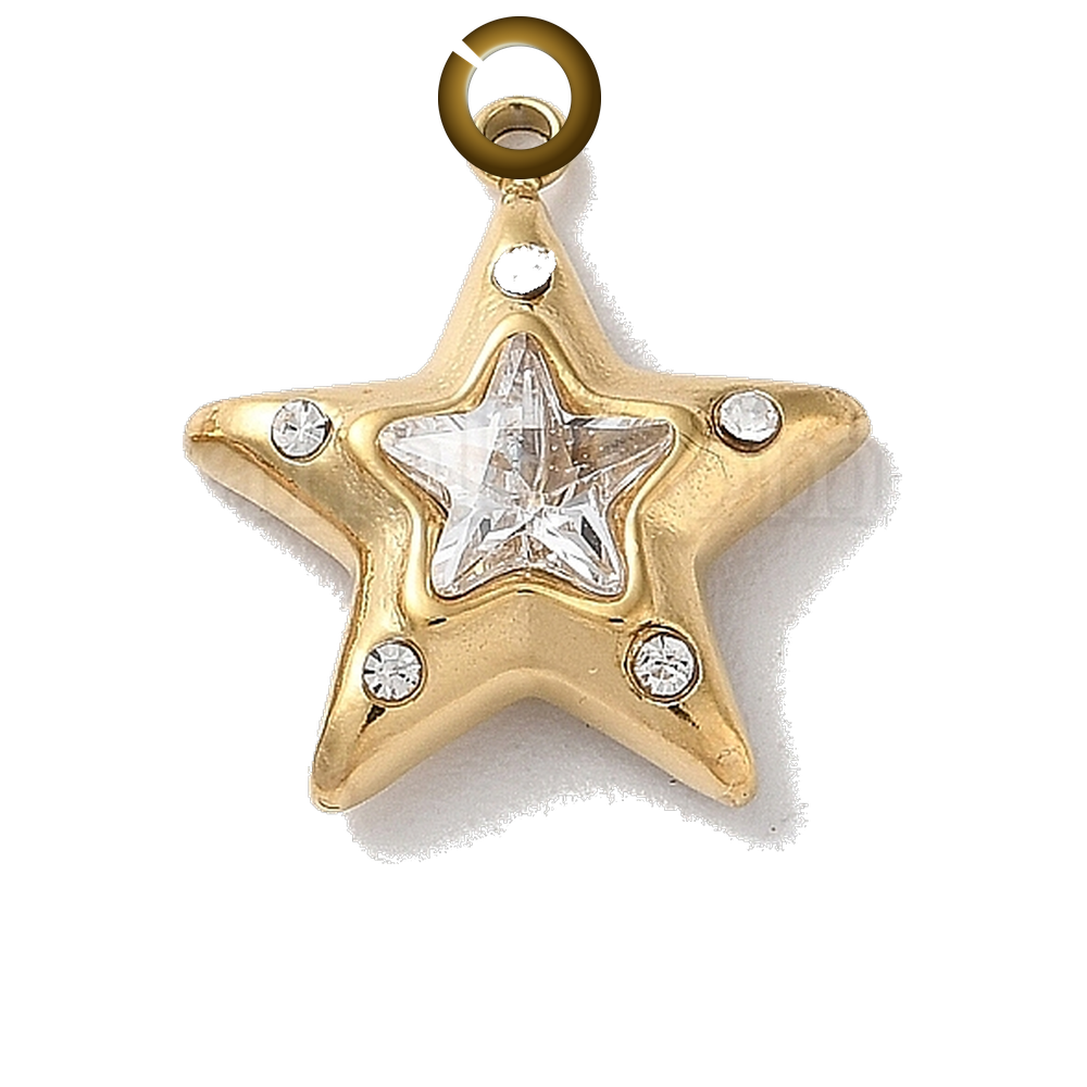 ENS-CEL006-GOL charm with jump ring