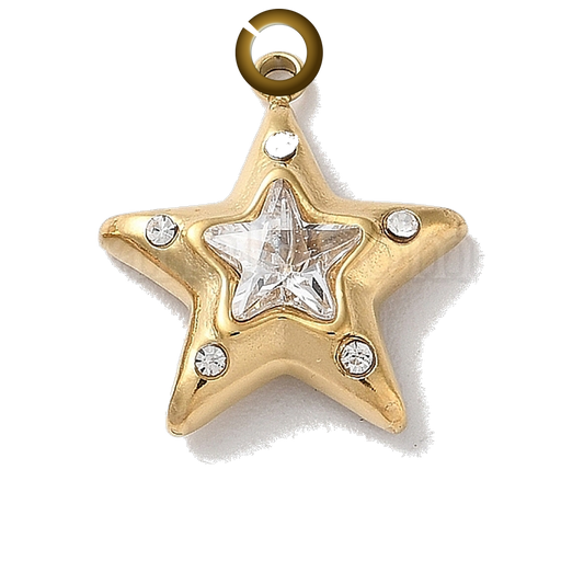 ENS-CEL006-GOL charm with jump ring