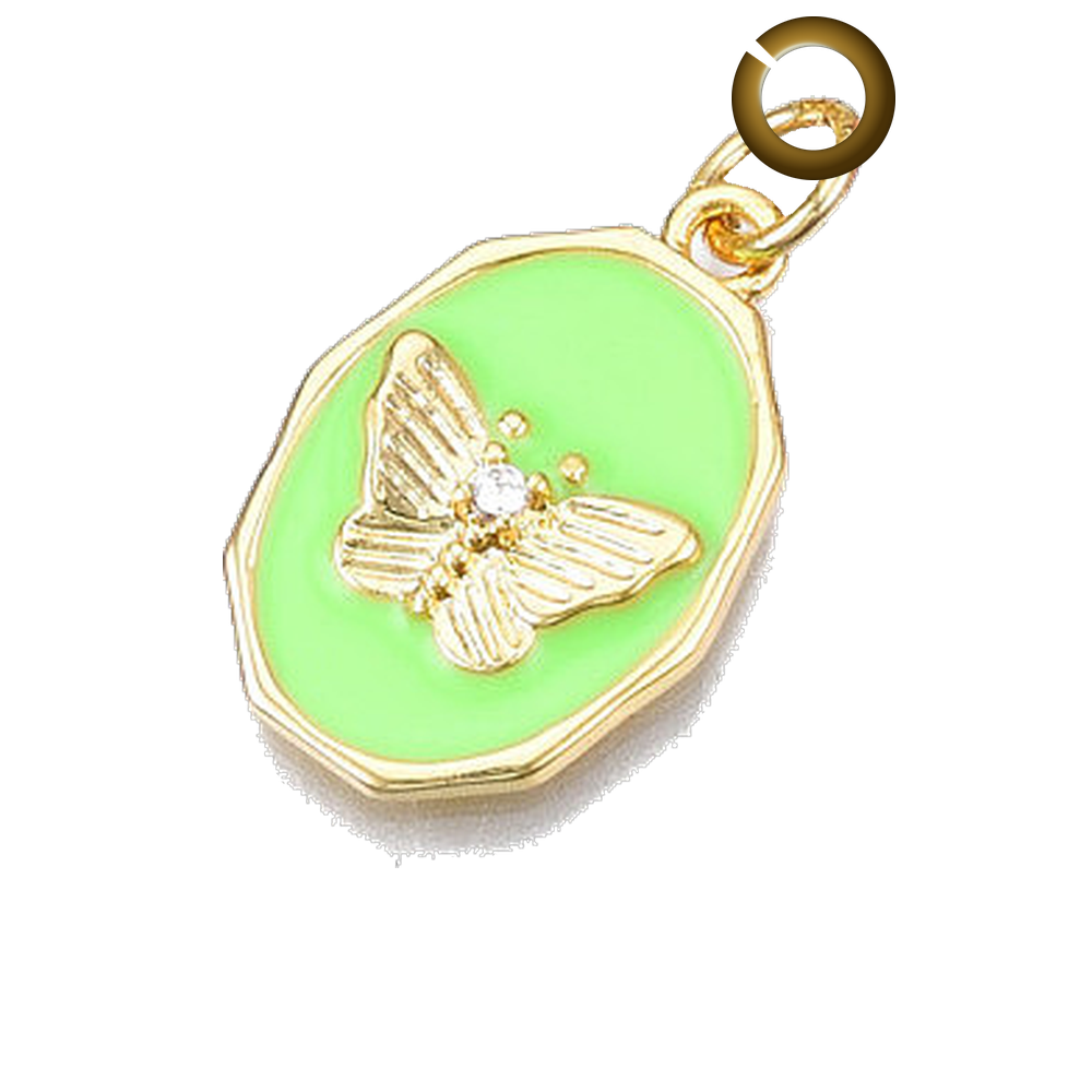 ENS-CLP005-GOL charm with jump ring