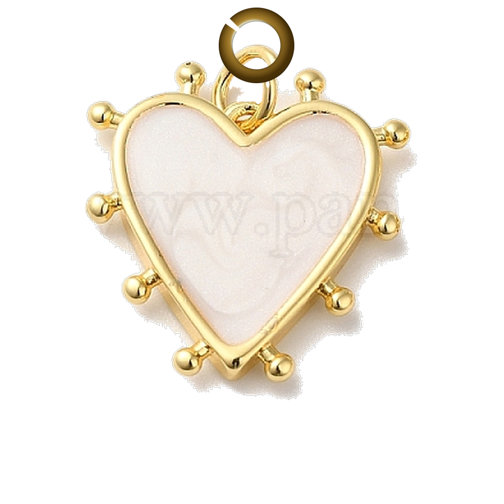 ENS-CLP007-WHI charm with jump ring
