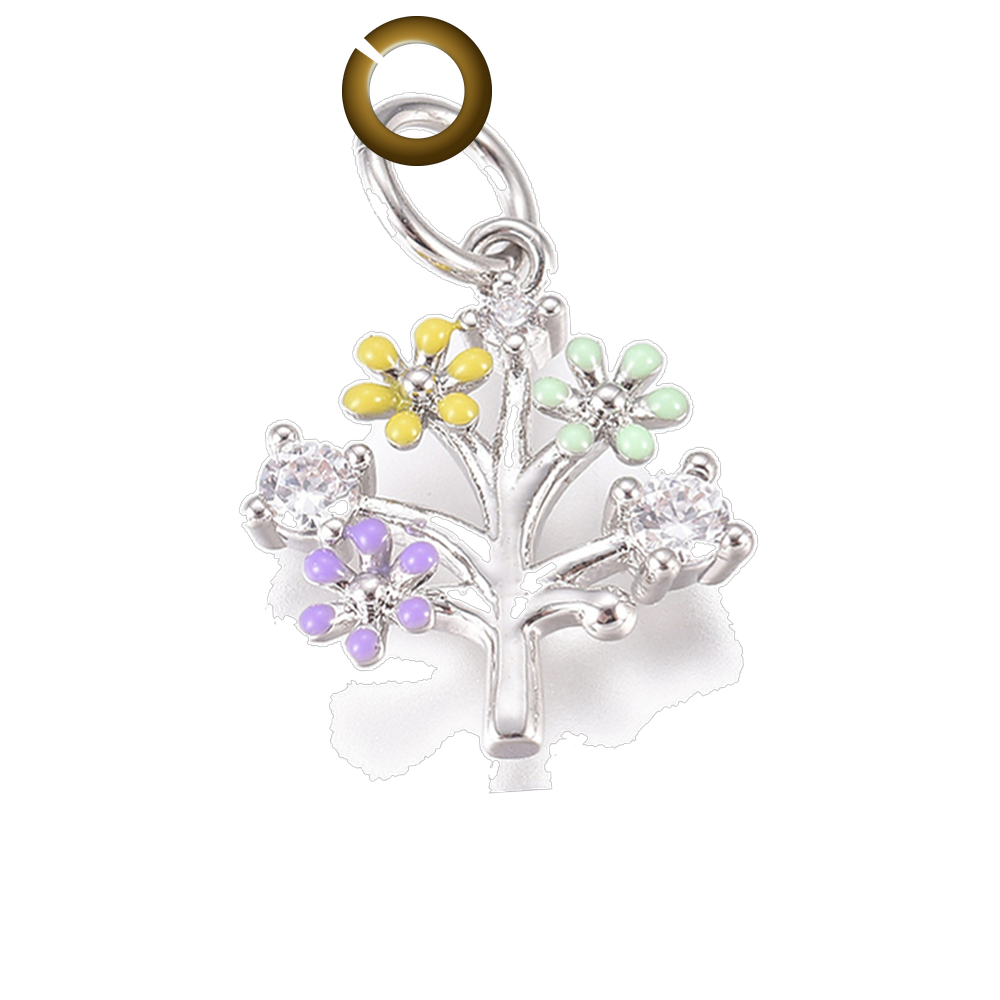 Tree of Life Charm charm with jump ring