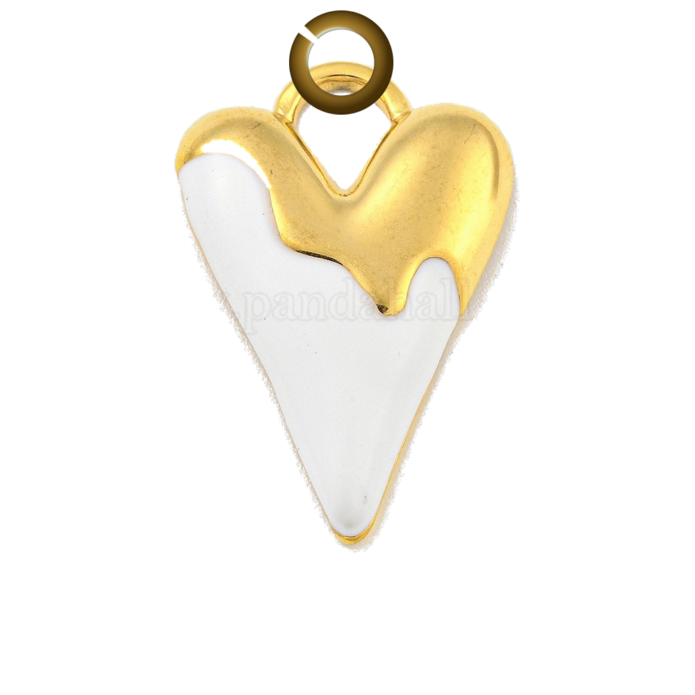 ENS-HRT001-WHI charm with jump ring