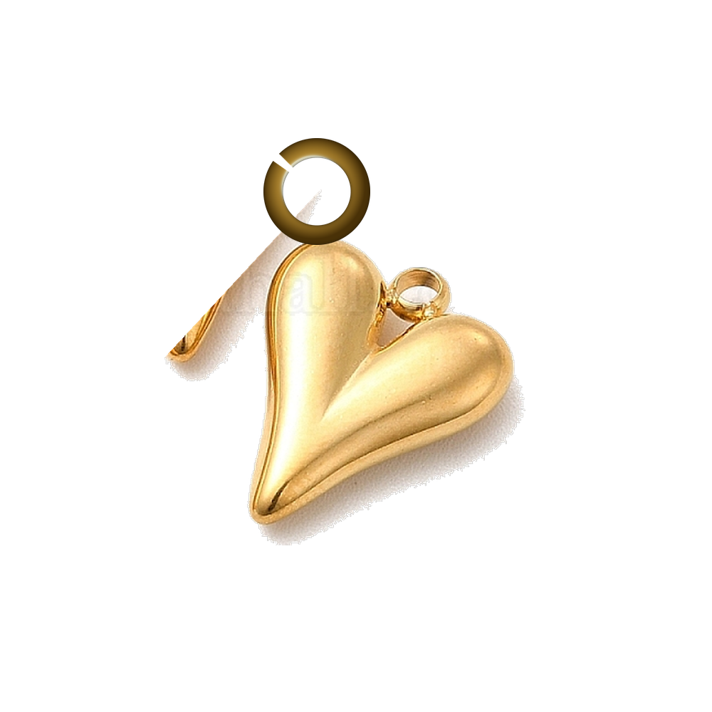 ENS-HRT006-GOL charm with jump ring