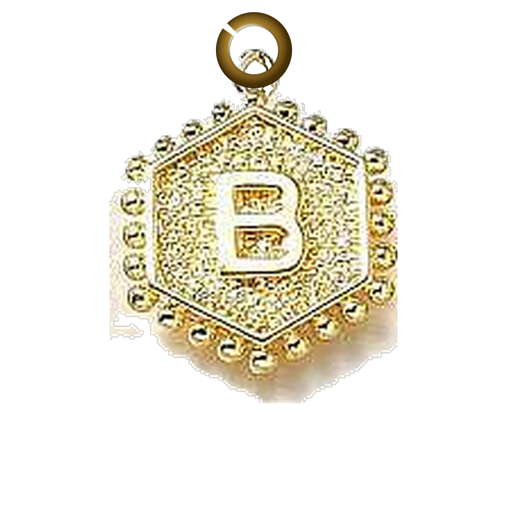 ENS-LTR001-B charm with jump ring