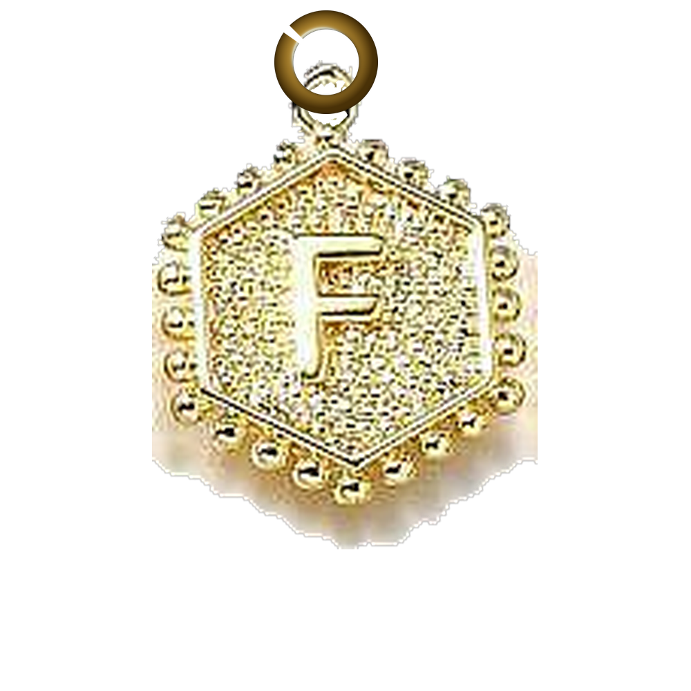 ENS-LTR001-F charm with jump ring