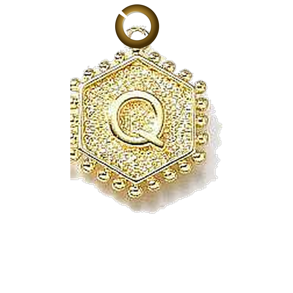 ENS-LTR001-Q charm with jump ring
