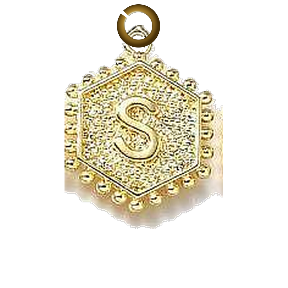 ENS-LTR001-S charm with jump ring