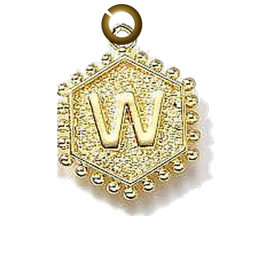 ENS-LTR001-W charm with jump ring