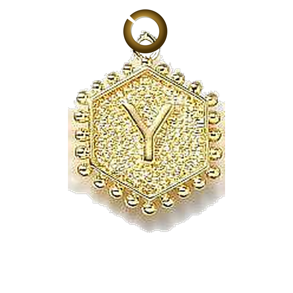ENS-LTR001-Y charm with jump ring