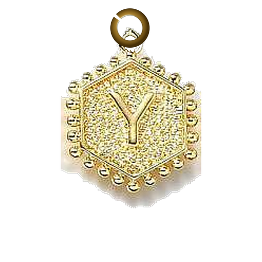 ENS-LTR001-Y charm with jump ring