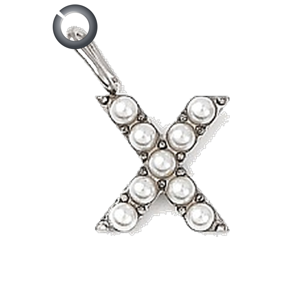 ENS-LTR002-X charm with jump ring