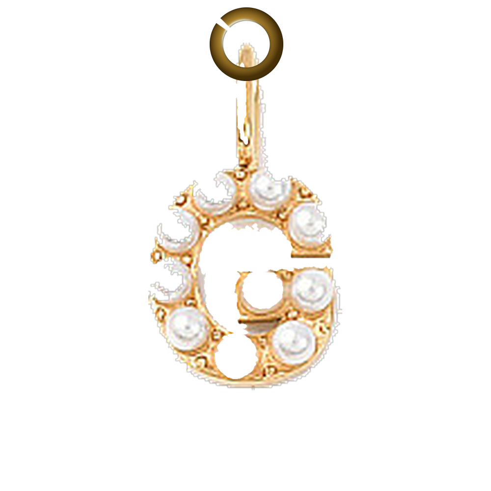 ENS-LTR003-G charm with jump ring