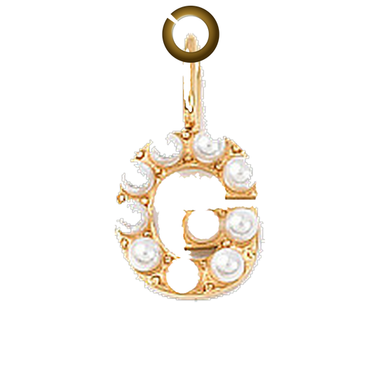 ENS-LTR003-G charm with jump ring