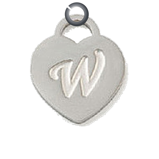 ENS-LTR004-W charm with jump ring