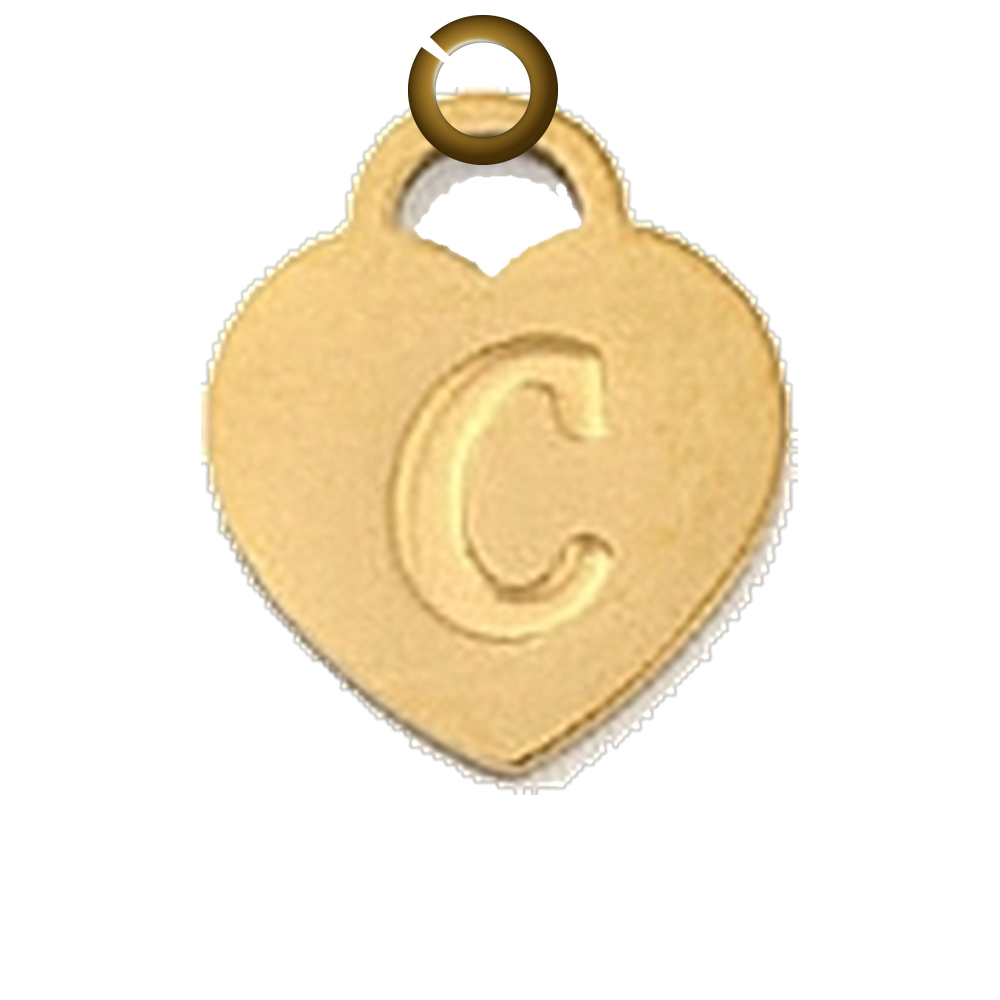 ENS-LTR005-C charm with jump ring
