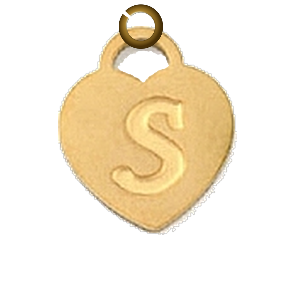 ENS-LTR005-S charm with jump ring