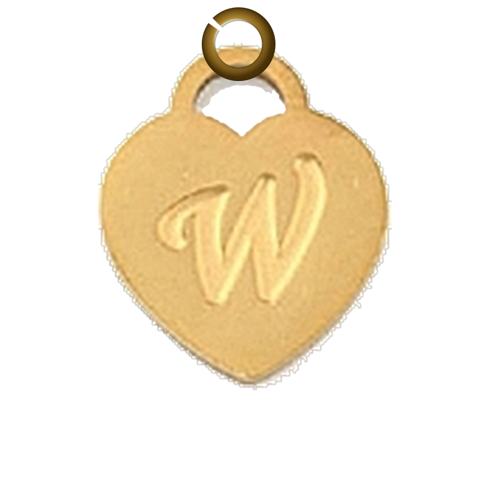 ENS-LTR005-W charm with jump ring