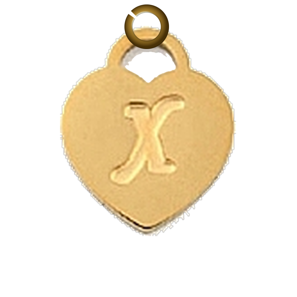 ENS-LTR005-X charm with jump ring