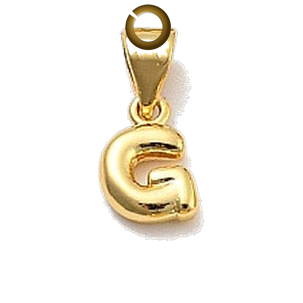 ENS-LTR006-G charm with jump ring