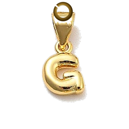 ENS-LTR006-G charm with jump ring