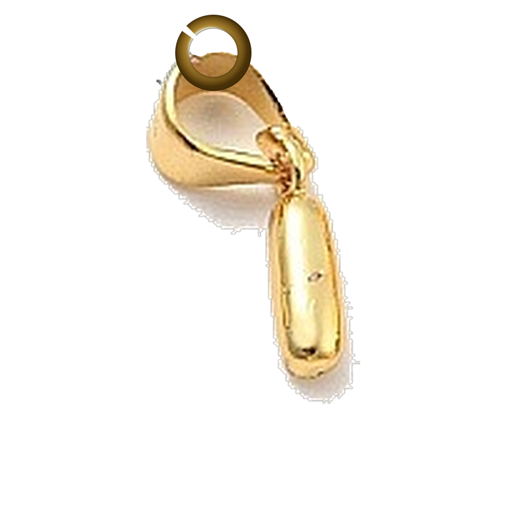 ENS-LTR006-I charm with jump ring