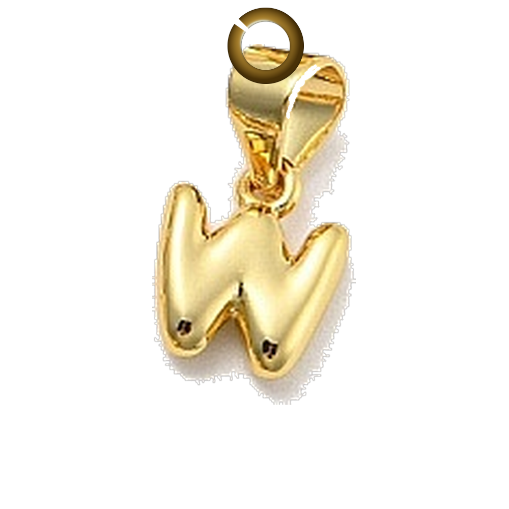 ENS-LTR006-W charm with jump ring