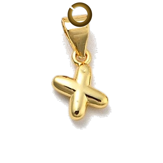ENS-LTR006-X charm with jump ring