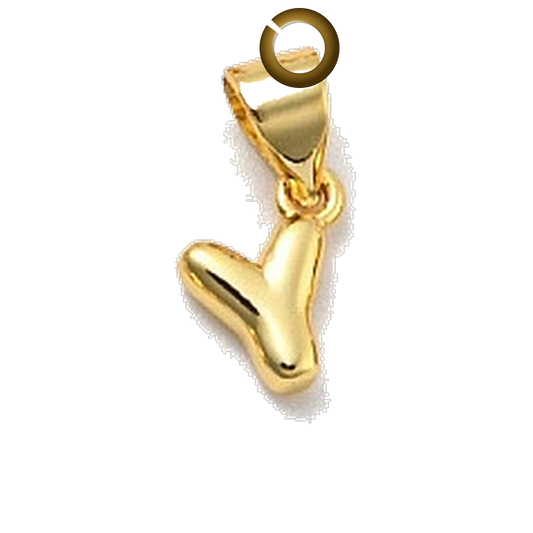 ENS-LTR006-Y charm with jump ring