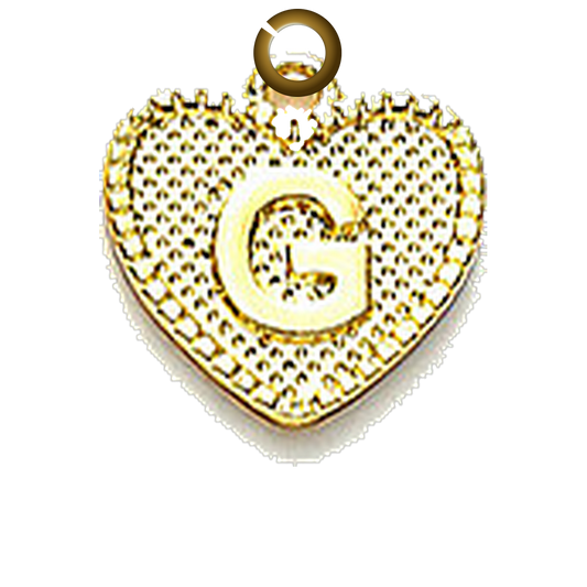 ENS-LTR007-G charm with jump ring