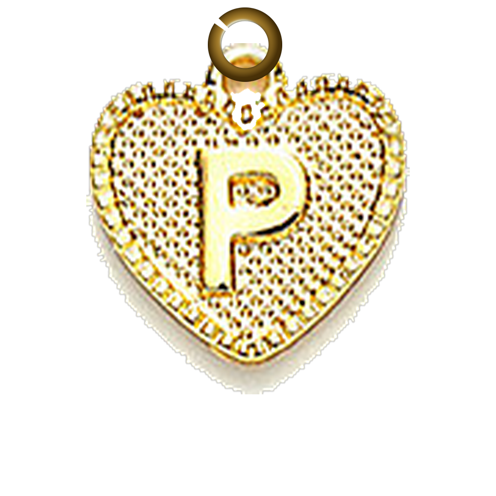 ENS-LTR007-P charm with jump ring