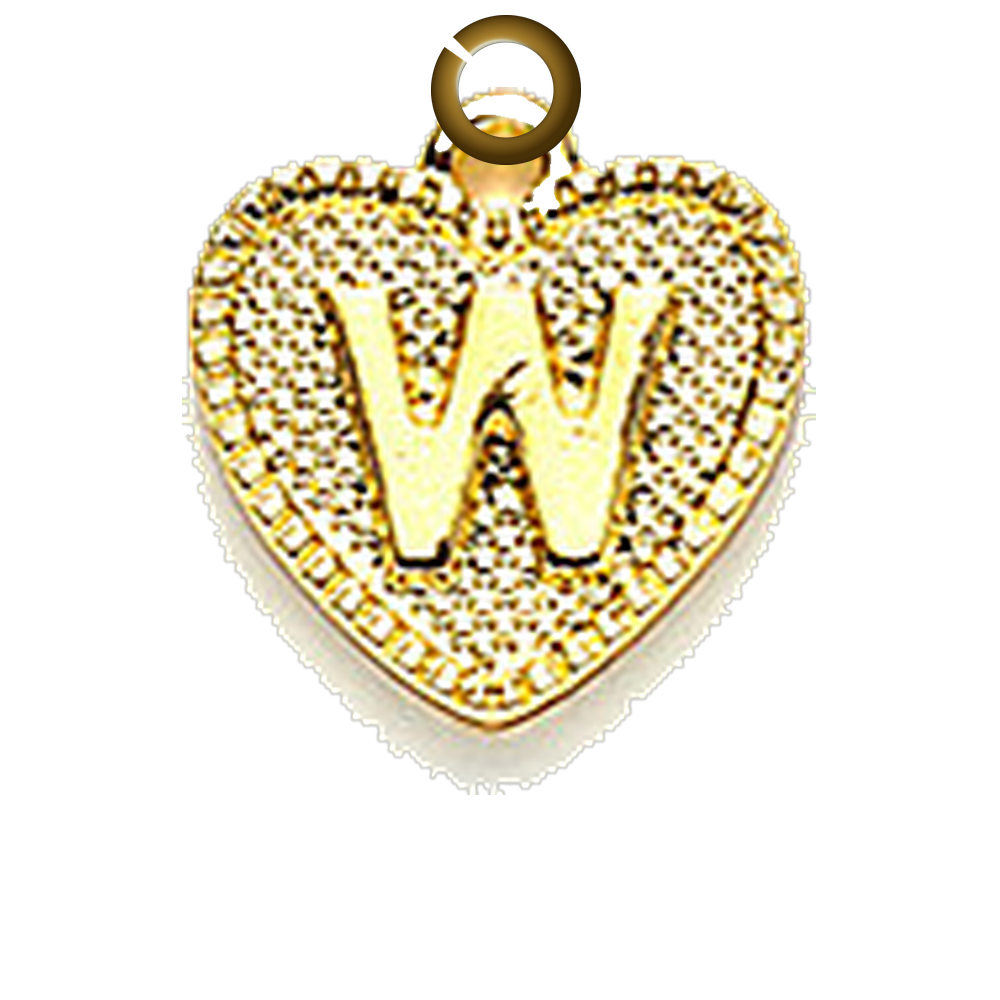 ENS-LTR007-W charm with jump ring