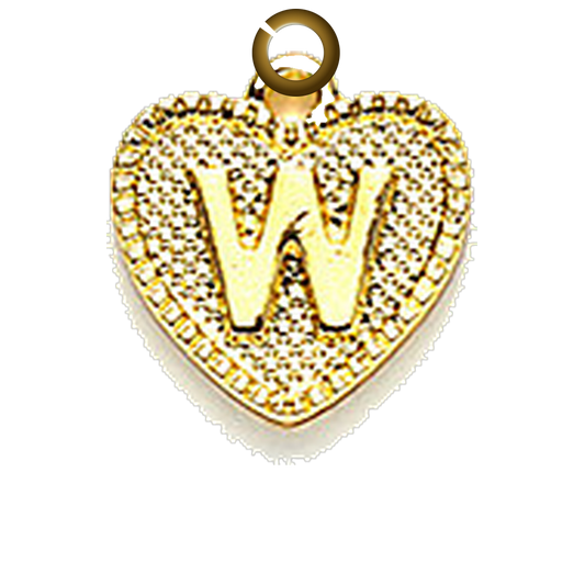 ENS-LTR007-W charm with jump ring