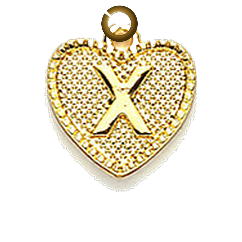 ENS-LTR007-X charm with jump ring