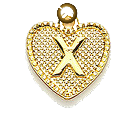 ENS-LTR007-X charm with jump ring
