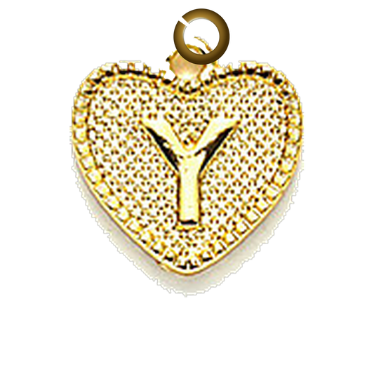 ENS-LTR007-Y charm with jump ring