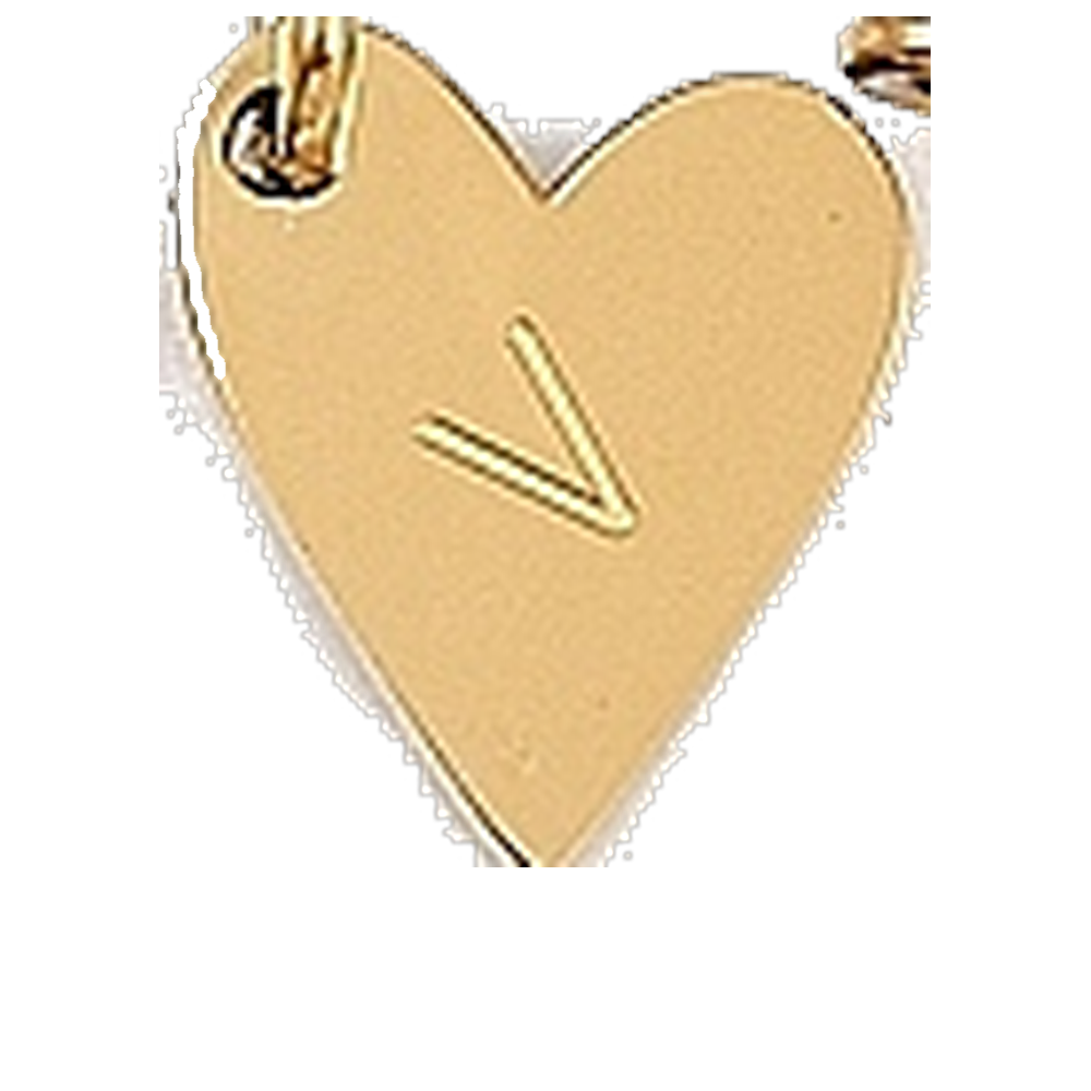 Charm - Letter Charm - V