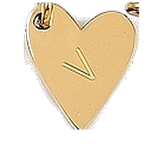 Charm - Letter Charm - V