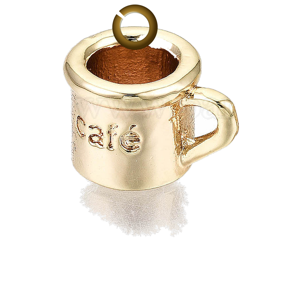 ENS-NOV027-GOL charm with jump ring
