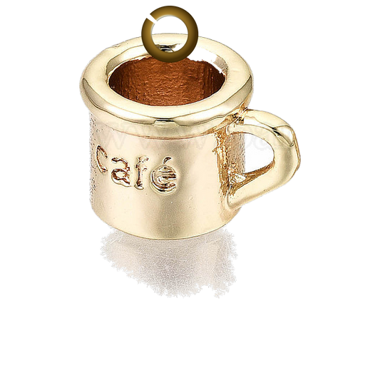 ENS-NOV027-GOL charm with jump ring