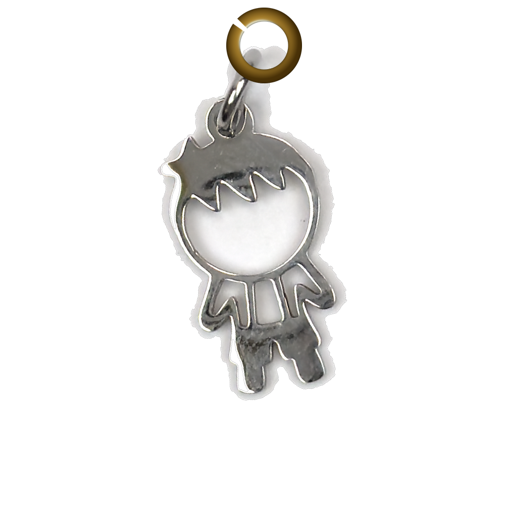 Kid Charm - Boy charm with jump ring