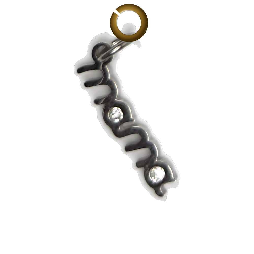 Mama Charm charm with jump ring