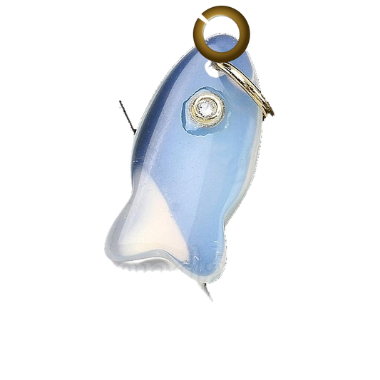 ENS-OCN002-OPA charm with jump ring