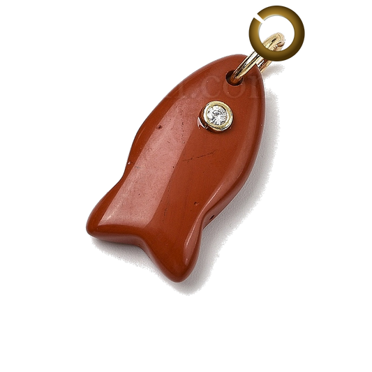 ENS-OCN002-RED charm with jump ring