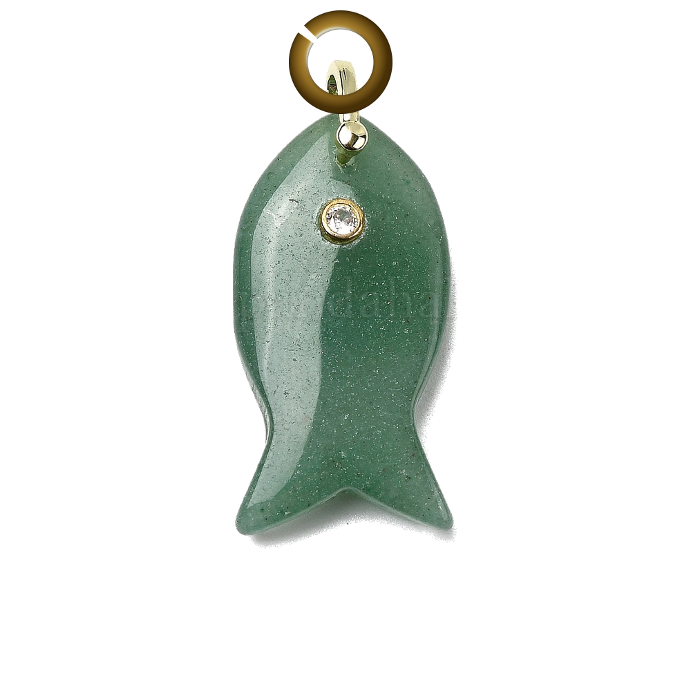 ENS-OCN003-GRE charm with jump ring
